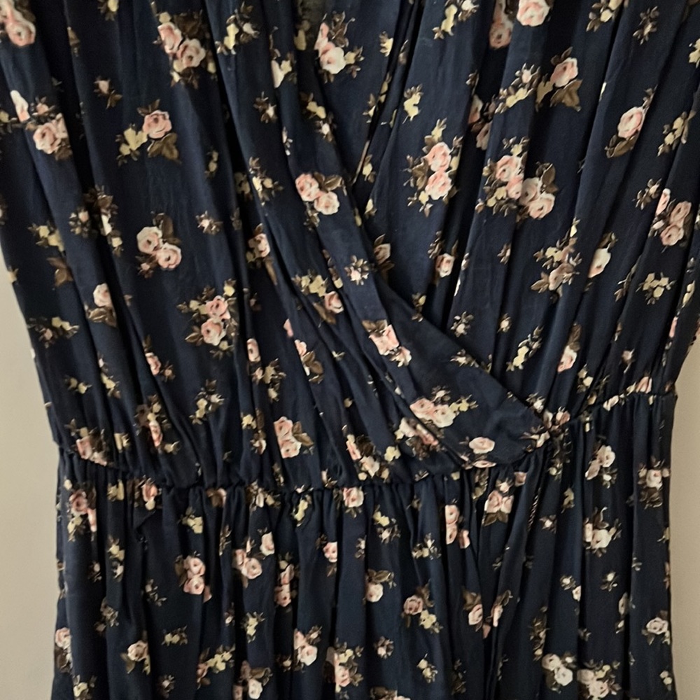 Love sleeveless navy dress S/M - Picture 4 of 9